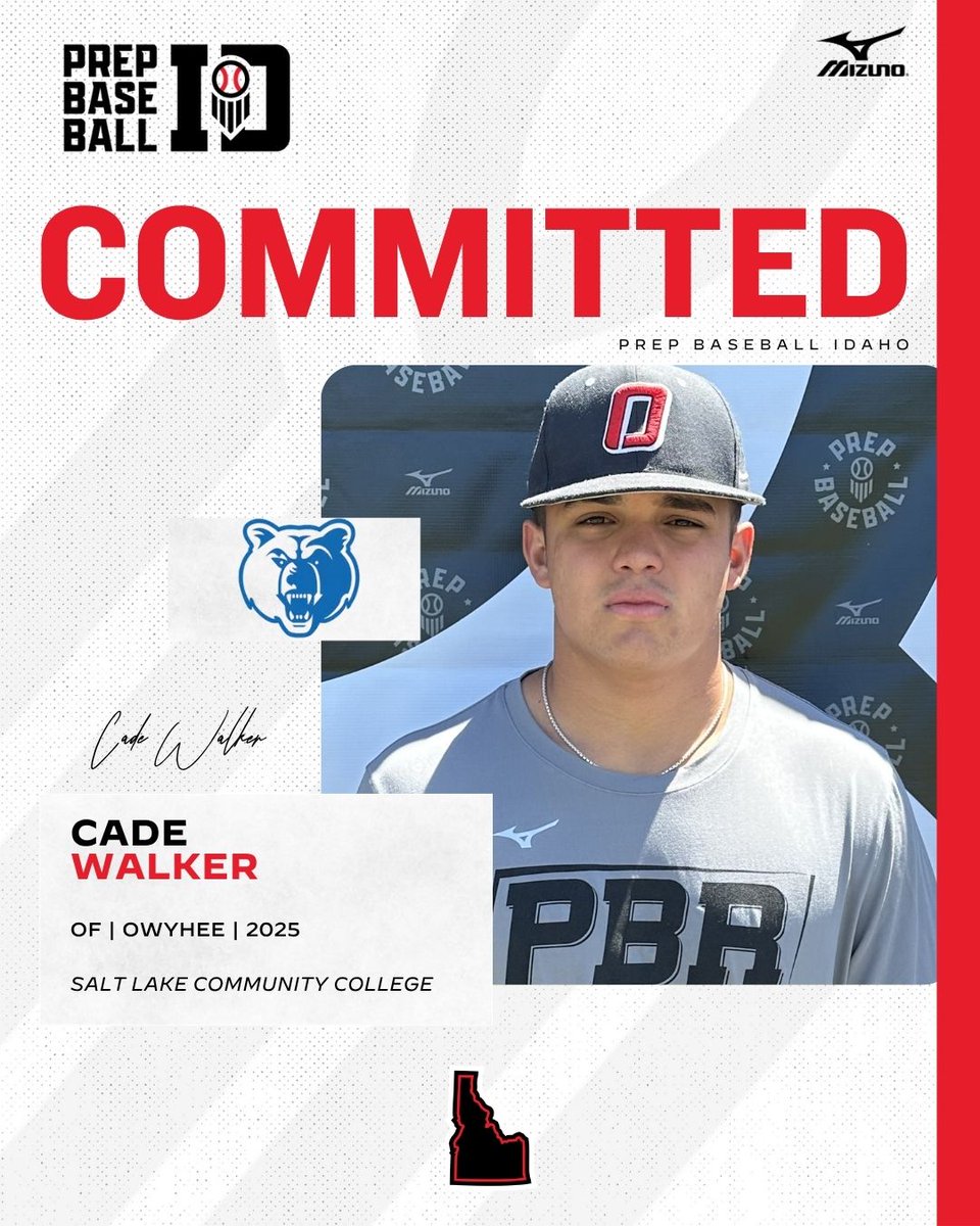 Prep Baseball Idaho (@prepbaseballid) on Twitter photo 🚨𝐂𝐎𝐌𝐌𝐈𝐓𝐌𝐄𝐍𝐓 𝐀𝐋𝐄𝐑𝐓🚨
We are excited to congratulate '25 OF Cade Walker on his commitment to Salt Lake CC!
Profile➡️ loom.ly/nm1Zucg
Commitment Board➡️ loom.ly/dqAUjNM
<a href="/prepbaseball/">Prep Baseball</a> | <a href="/slccbaseball/">SLCC BASEBALL</a> 🚨𝐂𝐎𝐌𝐌𝐈𝐓𝐌𝐄𝐍𝐓 𝐀𝐋𝐄𝐑𝐓🚨
We are excited to congratulate '25 OF Cade Walker on his commitment to Salt Lake CC!
Profile➡️ loom.ly/nm1Zucg
Commitment Board➡️ loom.ly/dqAUjNM
<a href="/prepbaseball/">Prep Baseball</a> | <a href="/slccbaseball/">SLCC BASEBALL</a>