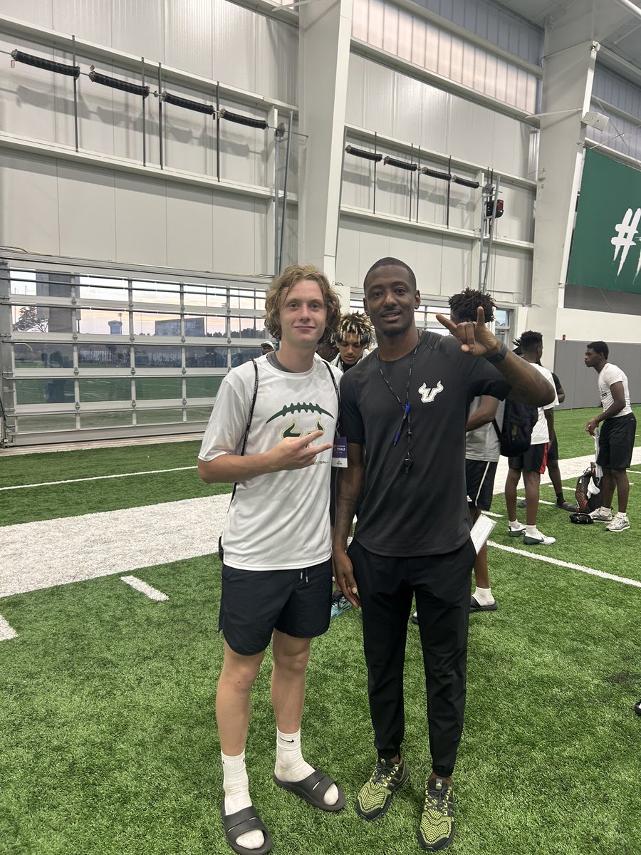 cooper milsom (@coopermilsom) on Twitter photo Had a great time at the USF camp today. I appreciate being able to have a conversation with <a href="/Coach_DVD/">DeMarcus Van Dyke</a>. Hope to see you again soon. <a href="/wessaff14/">Wes Safford</a> <a href="/D1_westchase/">D1 Westchase</a> <a href="/gbouch27/">Coach Boucher</a> <a href="/Coach_Ronacher/">Brandon Ronacher 🏈</a> <a href="/chrispizzo/">Christopher Pizzo</a> <a href="/CCHSwrCoach/">CalvaryWRsCoach</a> <a href="/Calvary_FB/">Calvary Christian Football (Clearwater, Fl)</a> <a href="/milsomben/">Ben Milsom</a> Had a great time at the USF camp today. I appreciate being able to have a conversation with <a href="/Coach_DVD/">DeMarcus Van Dyke</a>. Hope to see you again soon. <a href="/wessaff14/">Wes Safford</a> <a href="/D1_westchase/">D1 Westchase</a> <a href="/gbouch27/">Coach Boucher</a> <a href="/Coach_Ronacher/">Brandon Ronacher 🏈</a> <a href="/chrispizzo/">Christopher Pizzo</a> <a href="/CCHSwrCoach/">CalvaryWRsCoach</a> <a href="/Calvary_FB/">Calvary Christian Football (Clearwater, Fl)</a> <a href="/milsomben/">Ben Milsom</a>