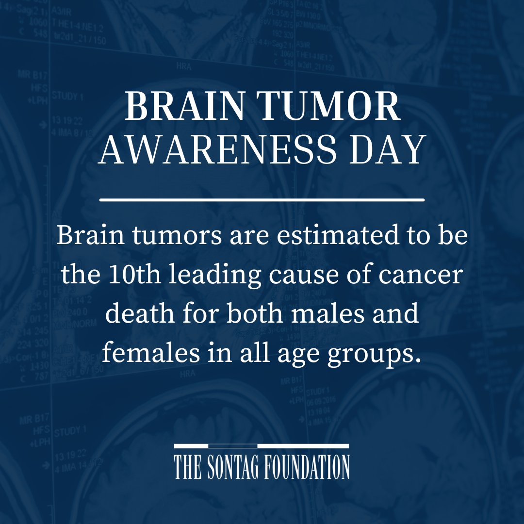 Today, on #WorldBrainTumorDay, we recognize the many individuals and families affected by brain tumors and the challenges they face every day. We’re grateful to the medical professionals, researchers, and advocates working to improve care and drive progress in treatment.
