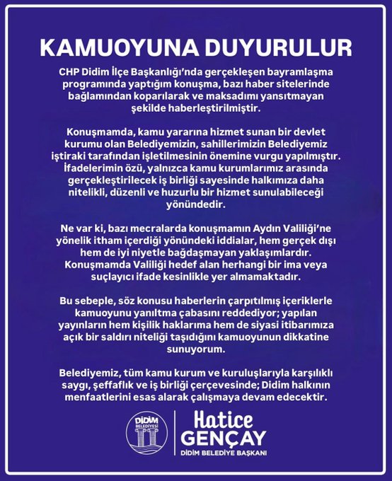 Bayramlaşma Programından Bir Görüntü