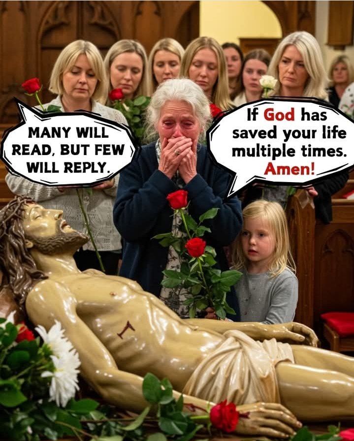 If GOD  has saved your life multiple times,

type; AMEN! 🙏