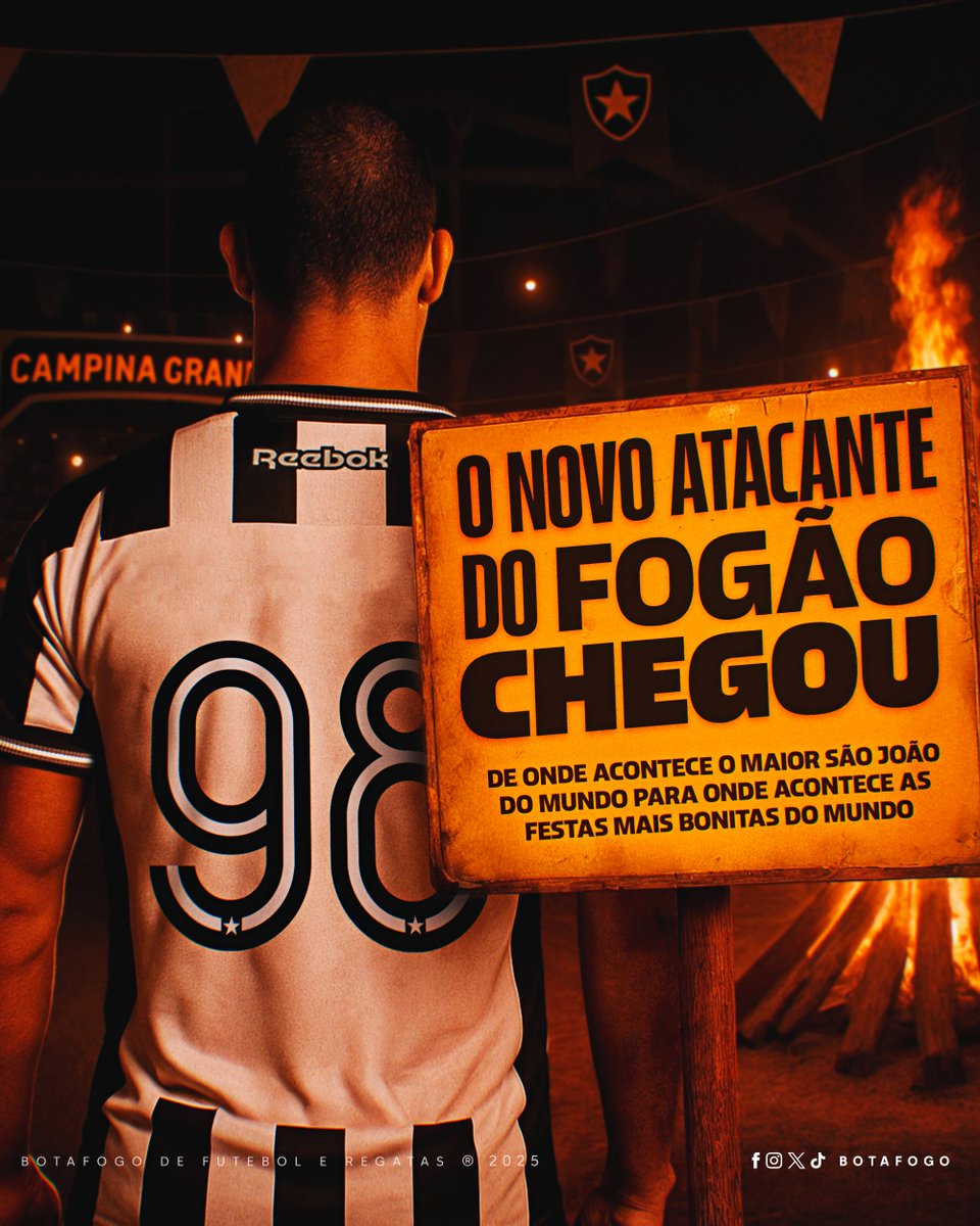 Olha pro céu, meu amor! Tem mais um reforço vindo... 🌌🔥 #VamosBOTAFOGO
