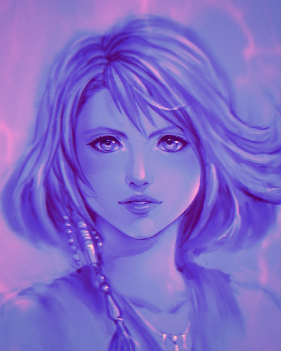 ChocoMago's tweet image. A sketch of Yuna I drew months ago, just after finishing Final Fantasy X. It&apos;s far from perfect, but there&apos;s a quiet charm in its flaws💖
#finalfantasyx