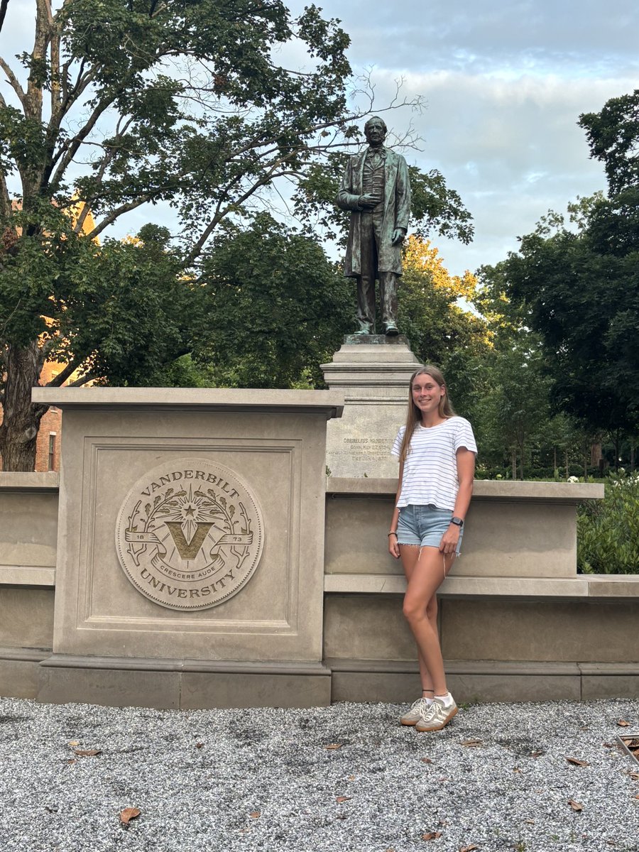 Thank you Coach Ambrose and all of the other Vanderbilt coaching staff for an amazing ID camp this weekend! I loved getting to visit Nashville and see the beautiful campus!