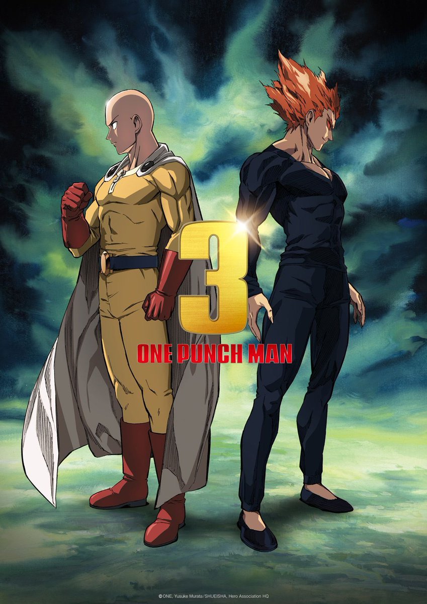 New information of One-Punch Man Season 3 will be revealed on July 5 at Anime Expo 2025! 

✨More: onepunchman-anime.net