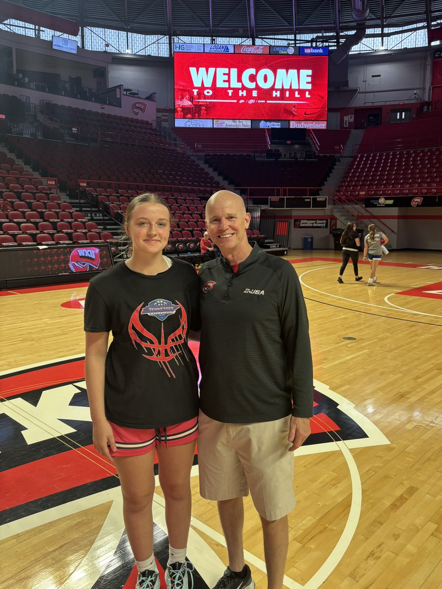 Had a great time at the <a href="/LadyTopperHoops/">WKU Women’s Basketball</a> elite camp. Thanks to <a href="/CoachCollinsWKU/">Greg Collins</a> , <a href="/WKUCoachJohnson/">CoachTemekaJohnson</a>, and staff for creating an awesome environment. See you in July.