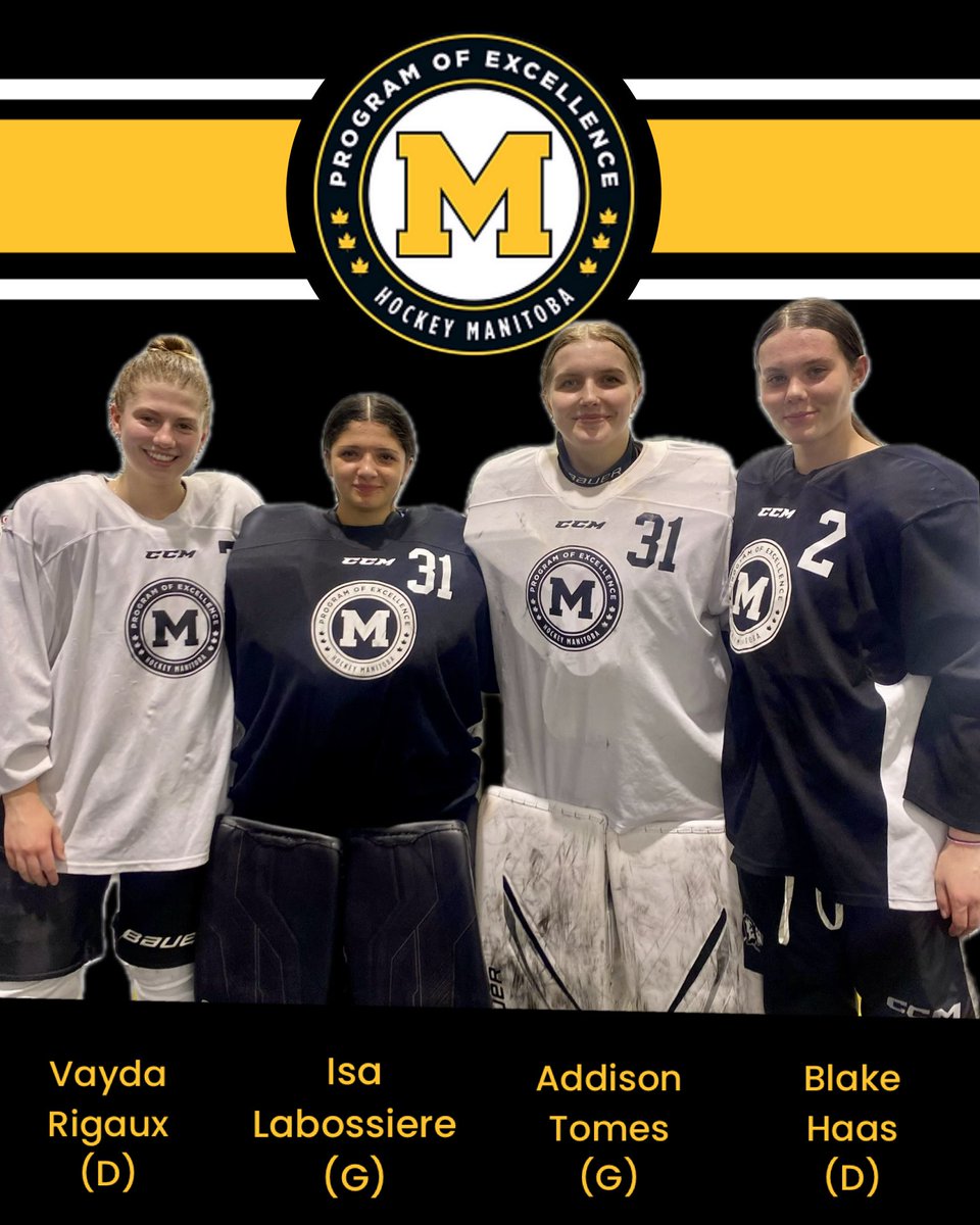 Eastman Selects (@eastmanfemale) on Twitter photo 📣 Shoutout to Selects players Vayda, Isa, Addison and Blake who attended <a href="/hockeymanitoba/">Hockey Manitoba</a> Women’s U18 POE Top 40 Camp this weekend in Brandon. 🏒🥅🏒 📣 Shoutout to Selects players Vayda, Isa, Addison and Blake who attended <a href="/hockeymanitoba/">Hockey Manitoba</a> Women’s U18 POE Top 40 Camp this weekend in Brandon. 🏒🥅🏒