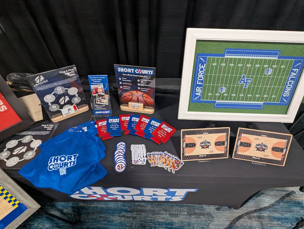 short_courts's tweet image. #NACDA25
We here.
Cypress Ballroom
Booth 227 Come see our short courts, tiny turfs, and our 6" x 9" desktop pieces!
Don't copy and paste donor stewardship.
Stop by and find customizable and high quality pieces to reward your biggest fans, donors, sponsors, etc!