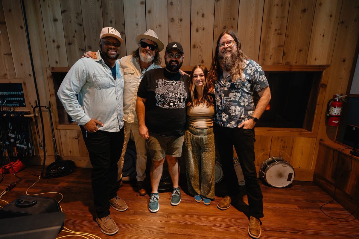 THE SECRET IS OUT 
I recorded a new record at The Church Studio in Tulsa. 🌎✨
The best of the best joined me to make this all possible. I had the ridiculously cool and talented Adam Odor come in to produce this (and play bass, oops sorry Adam) and I couldn't be happier with the