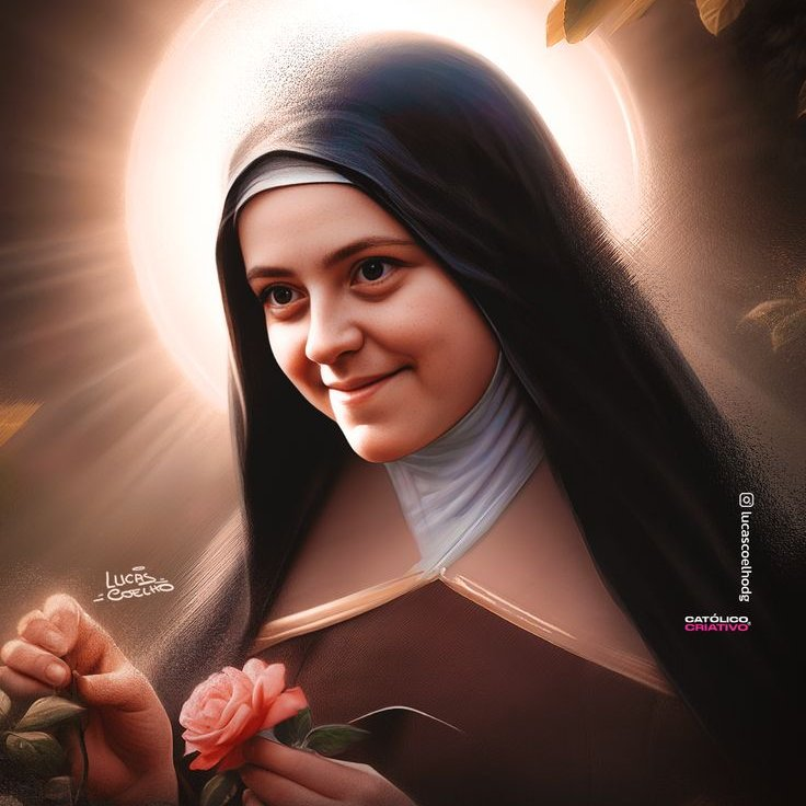 "It isn't enough to love;       
we must prove it."      

- St. Therese of Lisieux