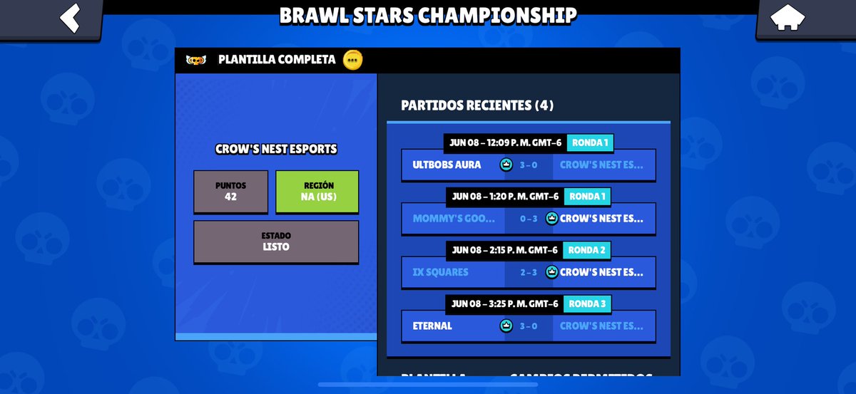 De nuevo semis en lower bracket, ggs a eternal. Daremos más el próximo mes