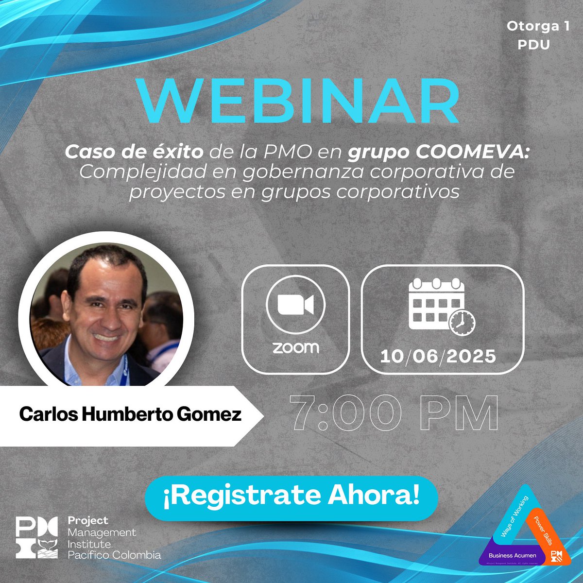 🚀 Webinar imperdible | Caso de Éxito PMO en Grupo COOMEVA

🔗 Inscríbete y asegura tu cupo: us06web.zoom.us/meeting/regist…