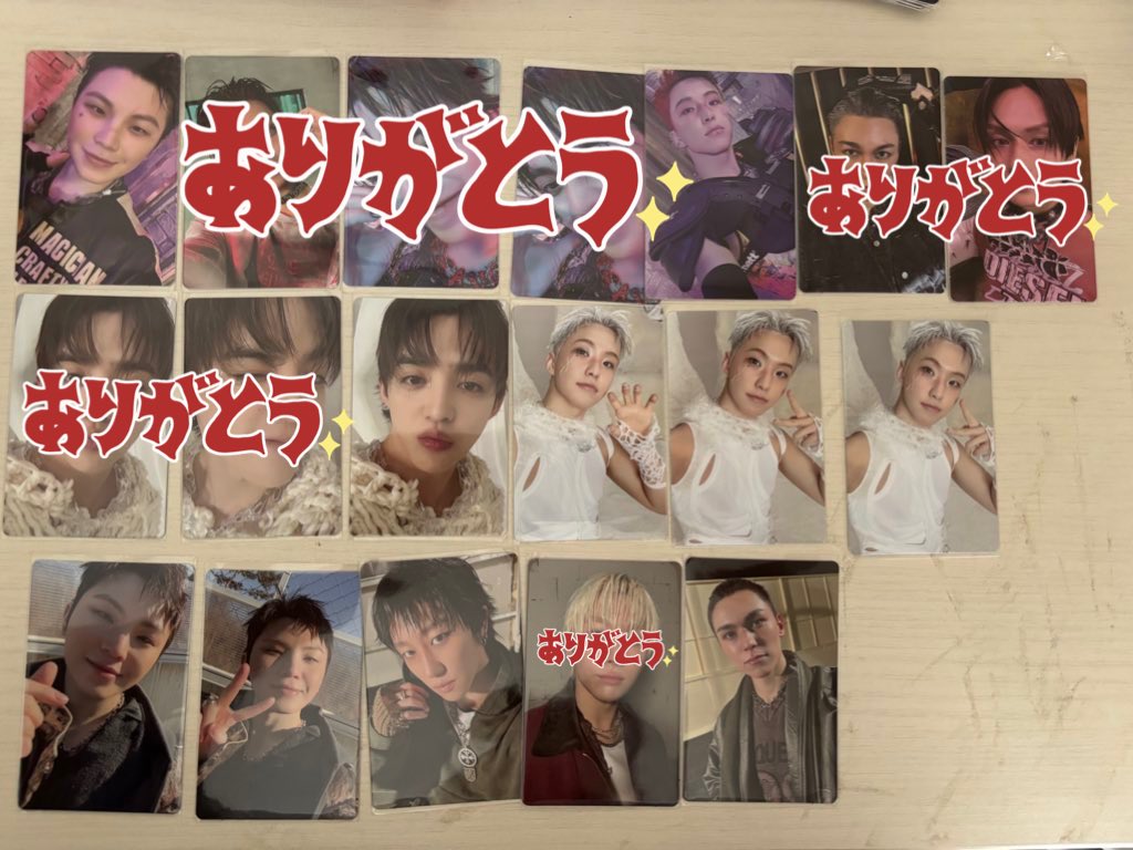 usagi12379won's tweet photo. SEVENTEEN HAPPY BURSTDAY トレカ交換

譲 画像①②③

求🦊＞🐶🍕画像④＋リプ欄

🍒↔🦊
通常版のみ異種交換可
郵送📮
纏めて優先✋
場合によってはn:1可能

気軽にお声がけ下さい！！
 #セブチ交換  #SEVENTEEN
  #SEVENTEEN_HAPPY_BURSTDAY 
 #セブチトレカ交換  #トレカ交換 https://t.co/9PVU80LbVQ