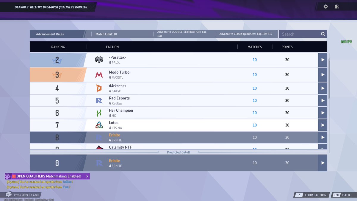 daddys home. 10-0 in 8th for open quals 😎