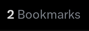 caspersama.⠀

Seeing bookmarks on my pinned tweets is still always so insane to me-