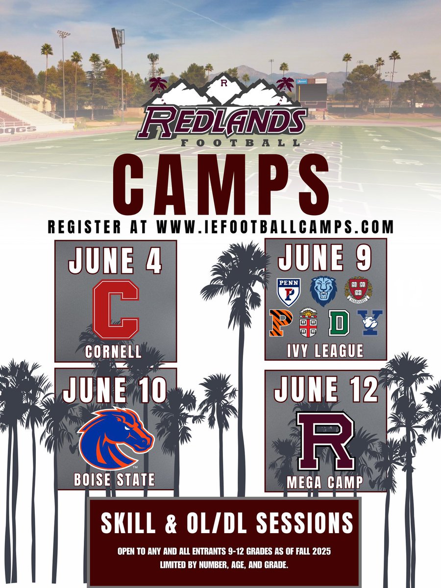 I will be attending the Redlands June 9th #goivy