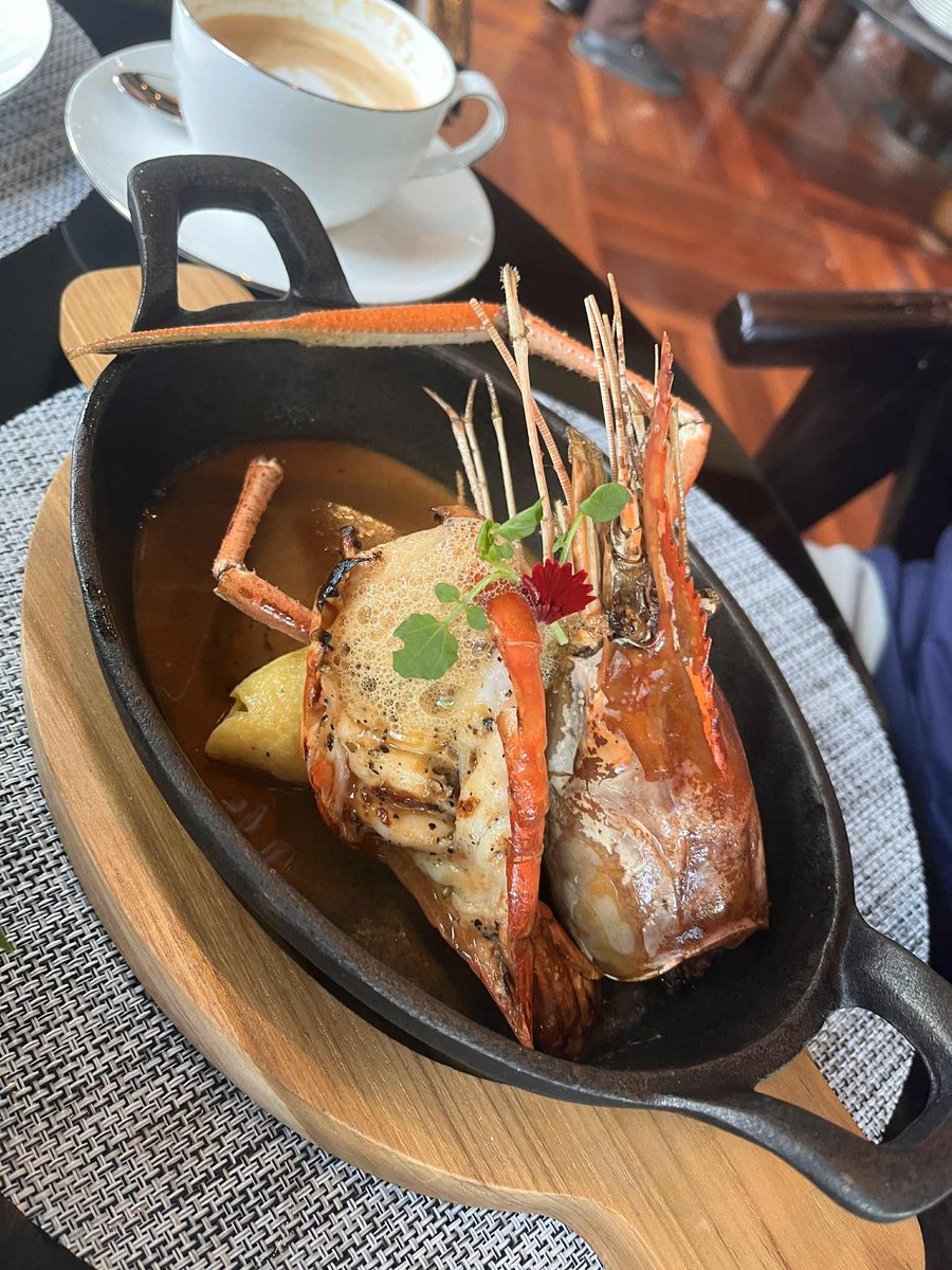 Map003Ward's tweet image. Anyone else being a wanker and having lobster for brekky?