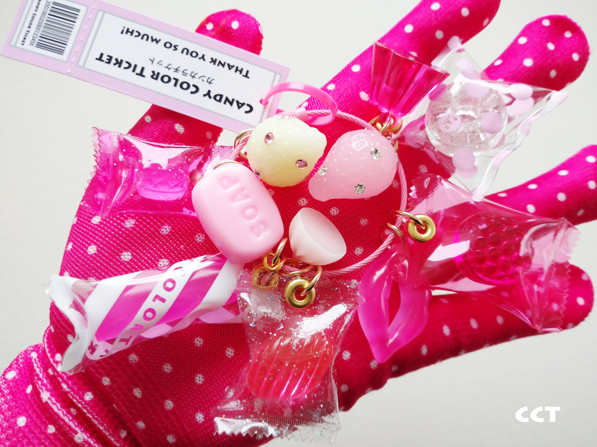 CANDY COLOR TICKET フェイクスイーツ作家様 バッグチャーム