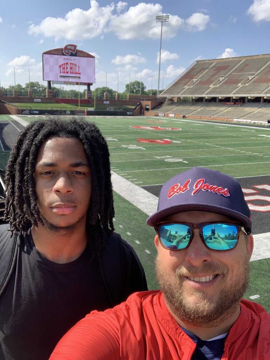 Stephen Jackson (@coachjackson62) on Twitter photo Had an outstanding afternoon watching <a href="/gakobeybjqb1/">gakobey</a> at the <a href="/WKUFootball/">WKU Football</a> camp! <a href="/Coach_Helton/">Tyson Helton</a> and staff have always very welcoming to me and our players. Thank you for the hospitality!
#GoTops
#BJP
#DTO Had an outstanding afternoon watching <a href="/gakobeybjqb1/">gakobey</a> at the <a href="/WKUFootball/">WKU Football</a> camp! <a href="/Coach_Helton/">Tyson Helton</a> and staff have always very welcoming to me and our players. Thank you for the hospitality!
#GoTops
#BJP
#DTO