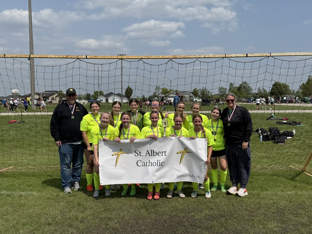 @Stalbertgirlssoccer (@sasaintessoccer) on Twitter photo 2x champion
3x finalists
Great way to end their middle school career with <a href="/StAlbertSchools/">Saint Albert Schools</a> <a href="/Stalbertsprtfan/">StAlbertSportsFan</a>
These girls won their championship match with PK’s 6-5. Congratulations!!! 2x champion
3x finalists
Great way to end their middle school career with <a href="/StAlbertSchools/">Saint Albert Schools</a> <a href="/Stalbertsprtfan/">StAlbertSportsFan</a>
These girls won their championship match with PK’s 6-5. Congratulations!!!
