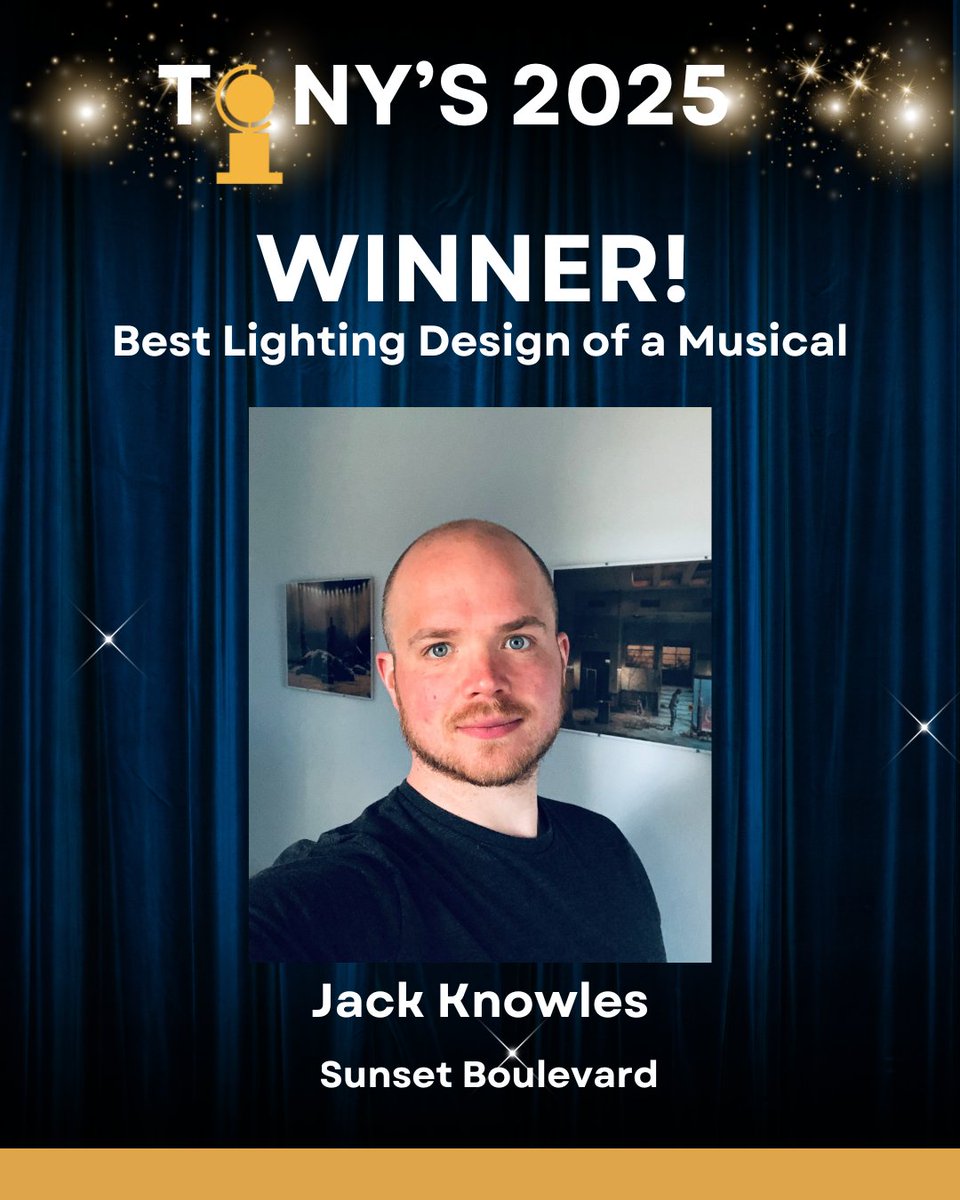 British Consulate NY π¬π§ (@ukinnewyork) on Twitter photo Congratulations Jack Knowles! The Brit is the WINNER of the Tony Award for Best Lighting Design of a Musical π <a href="/sunsetblvd/">Sunset Blvd.</a> #TonyAwards Congratulations Jack Knowles! The Brit is the WINNER of the Tony Award for Best Lighting Design of a Musical π <a href="/sunsetblvd/">Sunset Blvd.</a> #TonyAwards