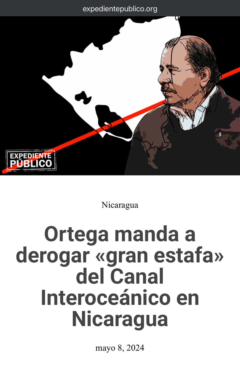 No pues claro, un éxito la cooperación china en CA, sobran los casos de éxito

Las 3mil toneladas de arroz y las promesas de inversiones multimillonarias en tech a Sánchez Ceren (y sus respectivos millones 🤑)

O el canal interoceánico q nunca llegó con el régimen Ortega-Murillo