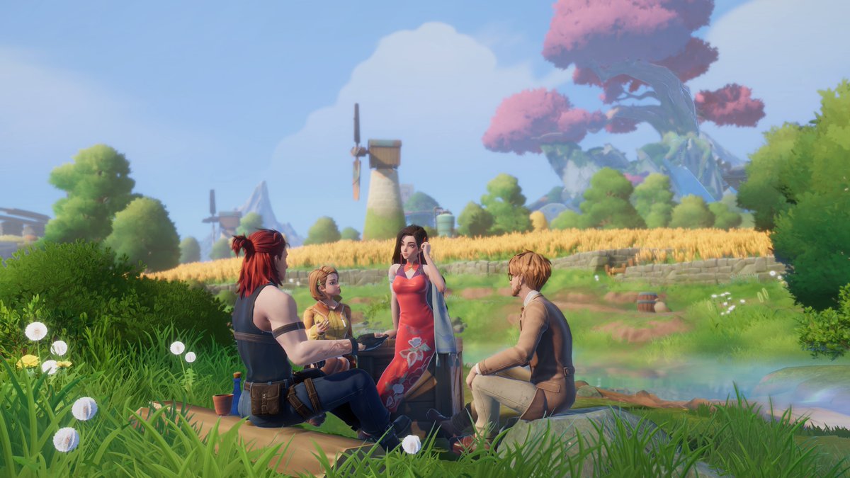 Someone clearly started an interesting conversation 😏
They're taking a break from town duties to relax and unwind.
Who would you sit next to?