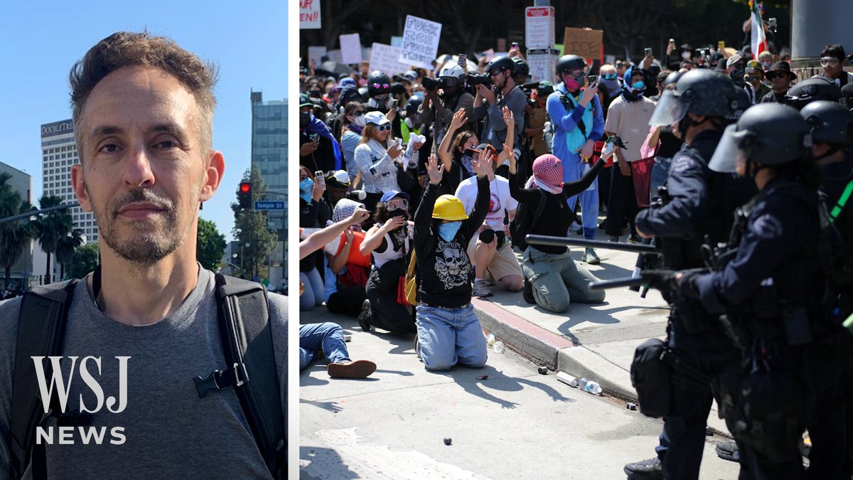 Tensions escalated in L.A. as law enforcement clashed with anti-ICE protesters. I produced this <a href="/WSJ/">The Wall Street Journal</a> video today featuring on-the-ground reporting by <a href="/benfritz/">Ben Fritz</a>  what unfolded: youtu.be/VVGxXVpFQ4k
#LosAngeles #losangelesprotest #NationalGuard #ICE