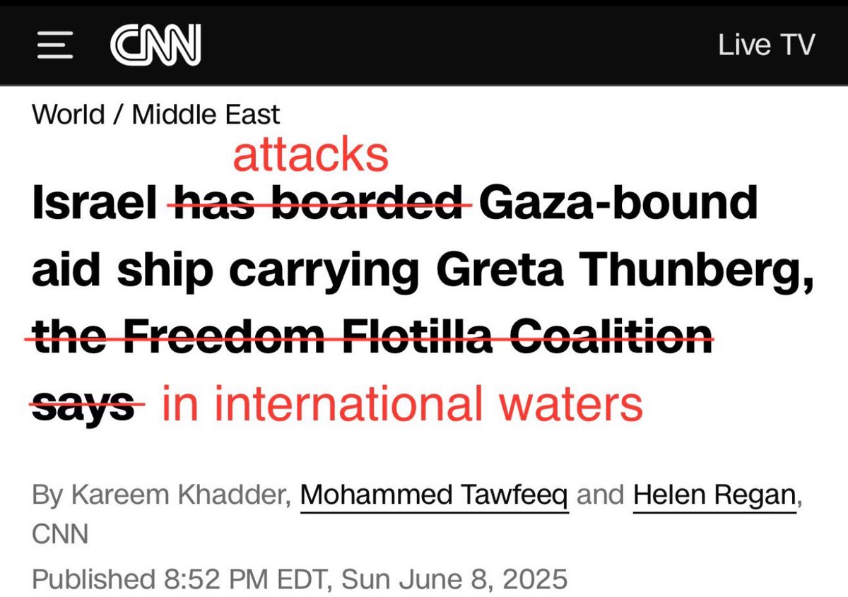 fixed it for you.

#Madleen #FreedomFlotilla