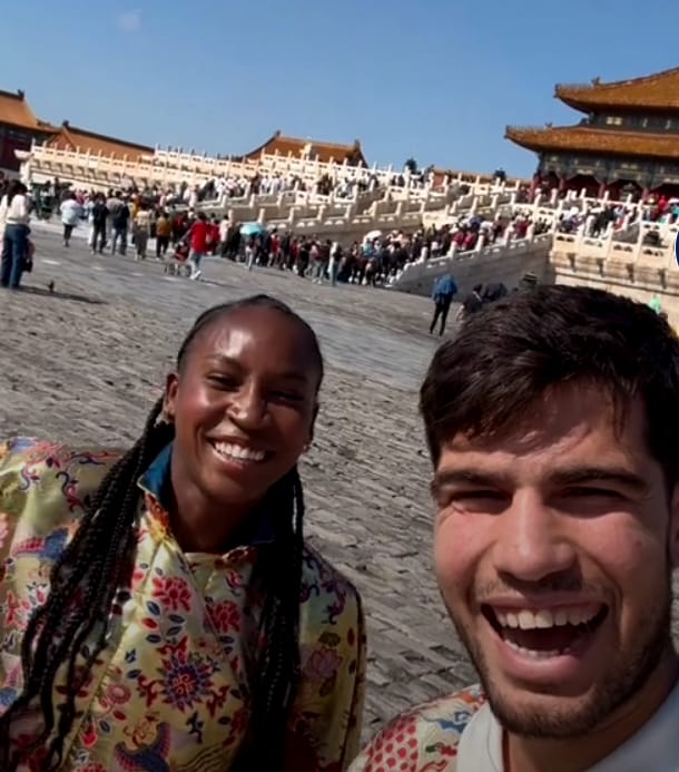 Bonita Lisborg (@howardroak) on Twitter photo <a href="/CocoGauff/">Coco Gauff</a> <a href="/carlosalcaraz/">Carlos Alcaraz</a> Are you two having dinner💭 <a href="/CocoGauff/">Coco Gauff</a> it would be nice to see what <a href="/MIUMIUofficial/">Miu Miu</a> give you to wear to dinner with <a href="/carlosalcaraz/">Carlos Alcaraz</a> who should be wearing <a href="/LouisVuitton/">Louis Vuitton</a>. 💭 After all, <a href="/Pharrell/">Pharrell Williams</a>, the creative director for Louis Vuitton, was at the men's final. Two beautiful, <a href="/CocoGauff/">Coco Gauff</a> <a href="/carlosalcaraz/">Carlos Alcaraz</a> Are you two having dinner💭 <a href="/CocoGauff/">Coco Gauff</a> it would be nice to see what <a href="/MIUMIUofficial/">Miu Miu</a> give you to wear to dinner with <a href="/carlosalcaraz/">Carlos Alcaraz</a> who should be wearing <a href="/LouisVuitton/">Louis Vuitton</a>. 💭 After all, <a href="/Pharrell/">Pharrell Williams</a>, the creative director for Louis Vuitton, was at the men's final. Two beautiful,