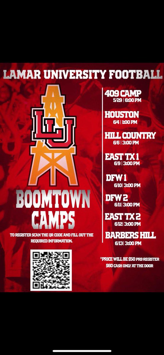 Prosper C. Chukwu (@prosperisland) on Twitter photo I will be at Richardson Highschool on 6/11 for Lamar football camp and <a href="/RaleighTexada/">Texada</a> <a href="/TRILLDB/">Coach Ford</a> <a href="/LamarFootball/">Lamar University Football</a> <a href="/sr_mathes/">DeMarcus Mathes Sr</a> #BOOMTOWNTOUR I will be at Richardson Highschool on 6/11 for Lamar football camp and <a href="/RaleighTexada/">Texada</a> <a href="/TRILLDB/">Coach Ford</a> <a href="/LamarFootball/">Lamar University Football</a> <a href="/sr_mathes/">DeMarcus Mathes Sr</a> #BOOMTOWNTOUR