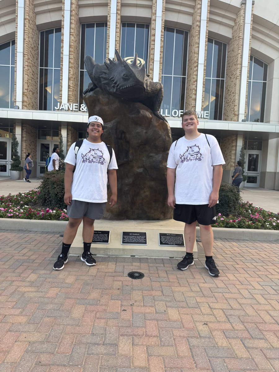 Carson Bradley (@carsontbradley) on Twitter photo Had a great time at camp! Even better with my teammate <a href="/gu204538/">Jesus Guerrero</a>! Thanks to <a href="/TCUFootball/">TCU Football</a> and all of the great coaches for the opportunity! #gofrogs #deepwaters <a href="/PoteetFB/">Poteet Football</a> <a href="/TERRANCEORRII/">Terrance Orr II</a> <a href="/coachsims_/">Herschel Sims</a> <a href="/TheCoachMason/">Pat Mason™ M.Ed</a> <a href="/V_Rod13/">Victor Rodriguez, M.S.</a> <a href="/dirtyque2/">Coach Byrd, M.Ed</a> Had a great time at camp! Even better with my teammate <a href="/gu204538/">Jesus Guerrero</a>! Thanks to <a href="/TCUFootball/">TCU Football</a> and all of the great coaches for the opportunity! #gofrogs #deepwaters <a href="/PoteetFB/">Poteet Football</a> <a href="/TERRANCEORRII/">Terrance Orr II</a> <a href="/coachsims_/">Herschel Sims</a> <a href="/TheCoachMason/">Pat Mason™ M.Ed</a> <a href="/V_Rod13/">Victor Rodriguez, M.S.</a> <a href="/dirtyque2/">Coach Byrd, M.Ed</a>