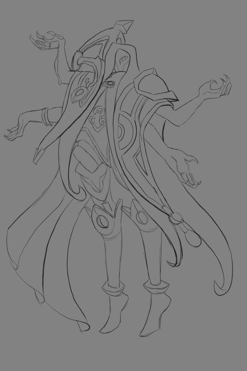 crazables's tweet photo. WIP while sick
---tags---
#artwip #wipart #wipartwork #art #digitalart #digitalsketch #digitalsketches #sketching #sketchbookart #leagueoflegends #jhinlol #loljhin #darkcosmicjhin #fanart #FanartLeagueoflegends https://t.co/hfeOXULBG6