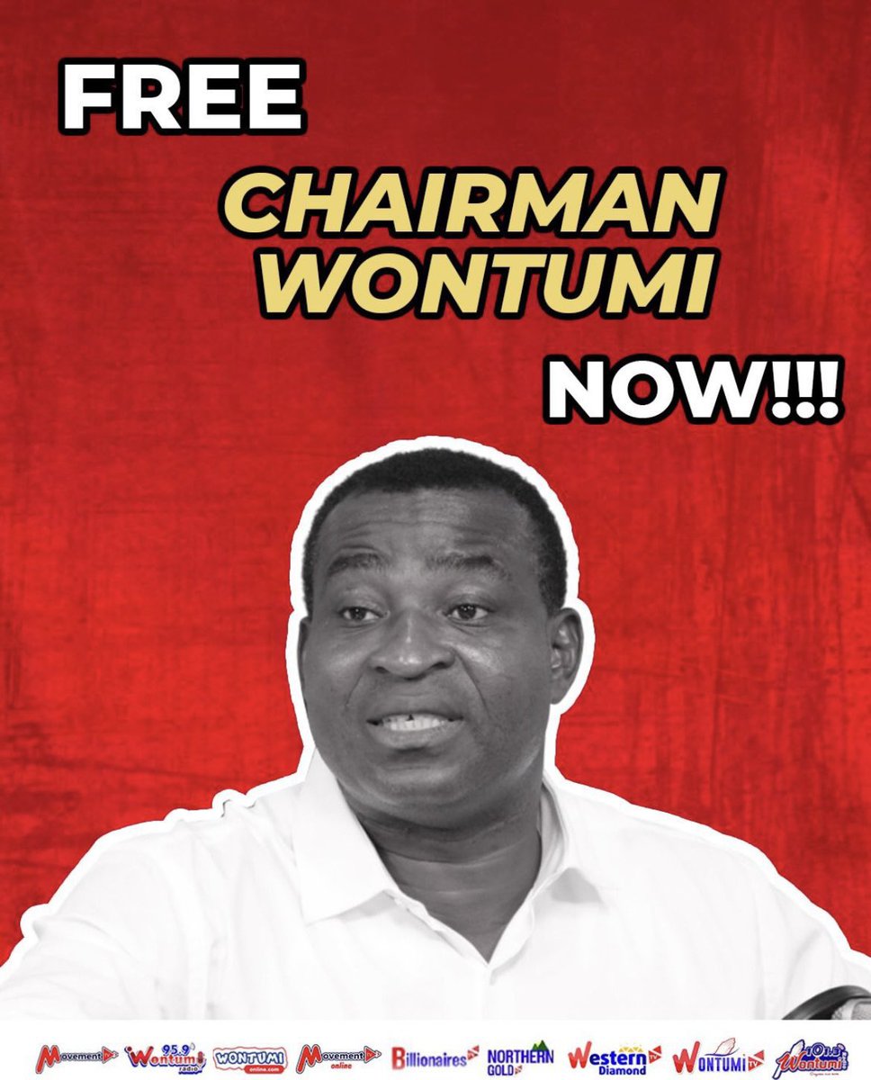 Free Chairman Wontumi Now! Clueless Mahama and your evil government