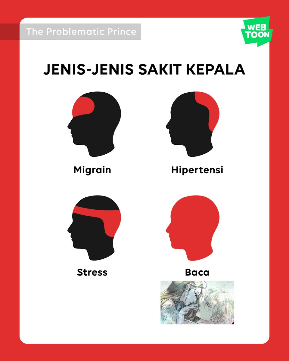 Jenis-jenis sakit kepala 😭😭😭 

#WEBTOONID