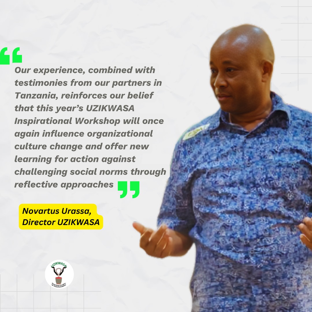 The three-day reflective and inspirational workshop is ongoing in Tanga Town, bringing together voices from across the region.