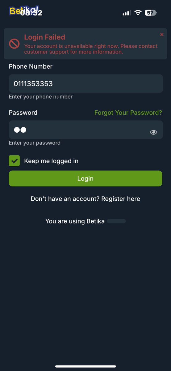 Romanwasharoo's tweet image. Why would betika request me to close my account and reopen after winning matches?@betikaKe