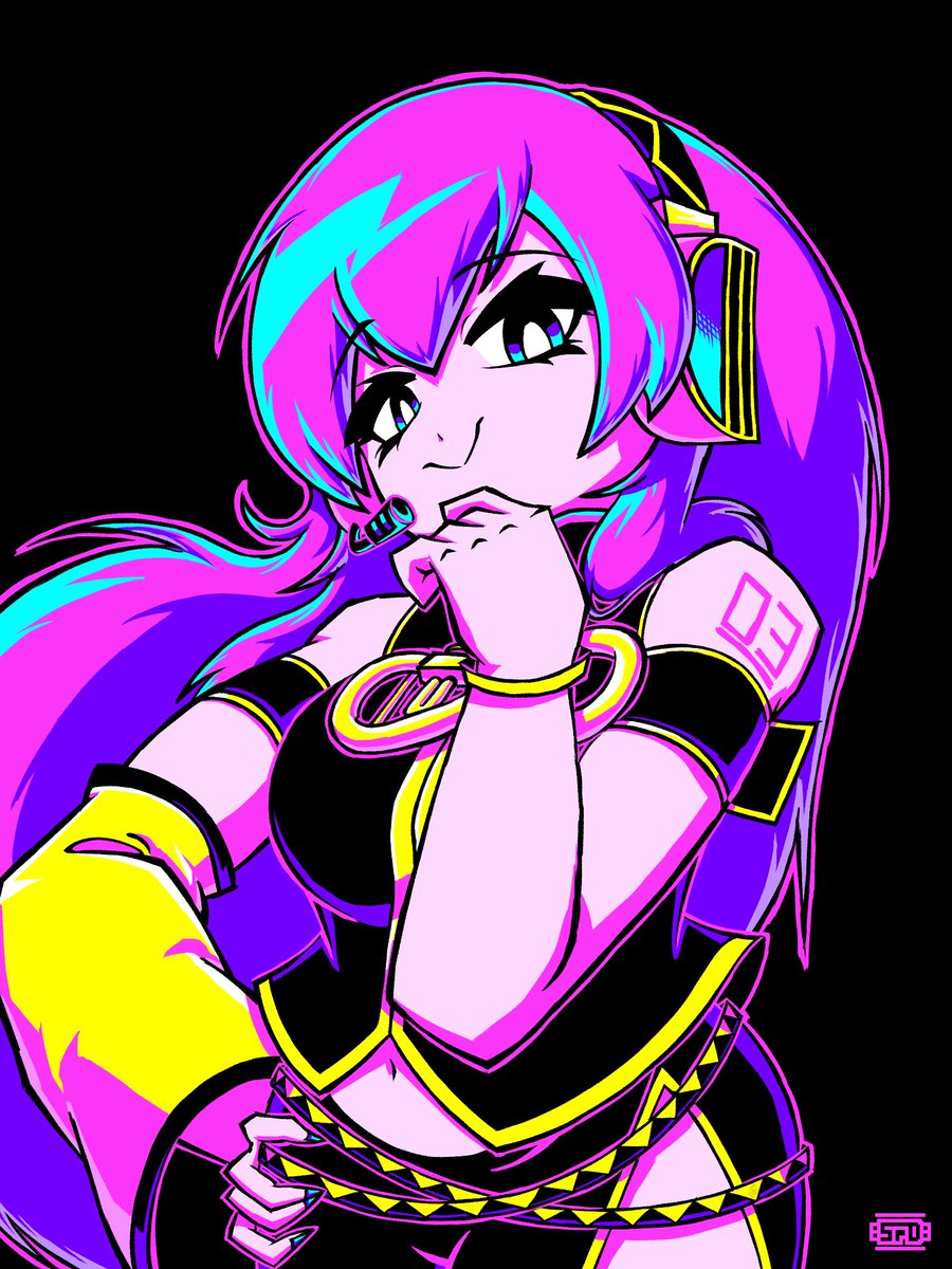 Spiikyun's tweet image. I drew Megurine Luka for the fun of it. I hope you like it!

#MegurineLuka #luka #cv03 #vocaloid #fanart