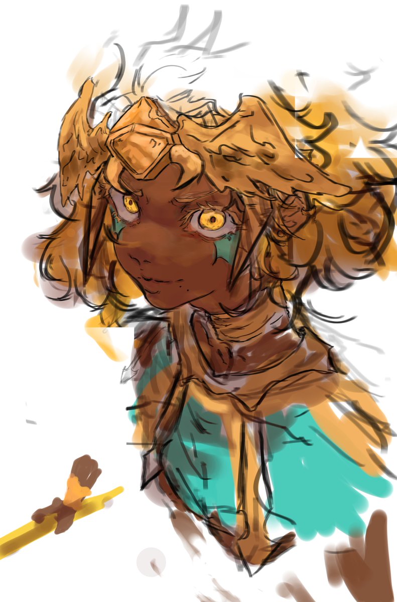 wizdoesart's tweet image. Golden Chesse Cookie #crk