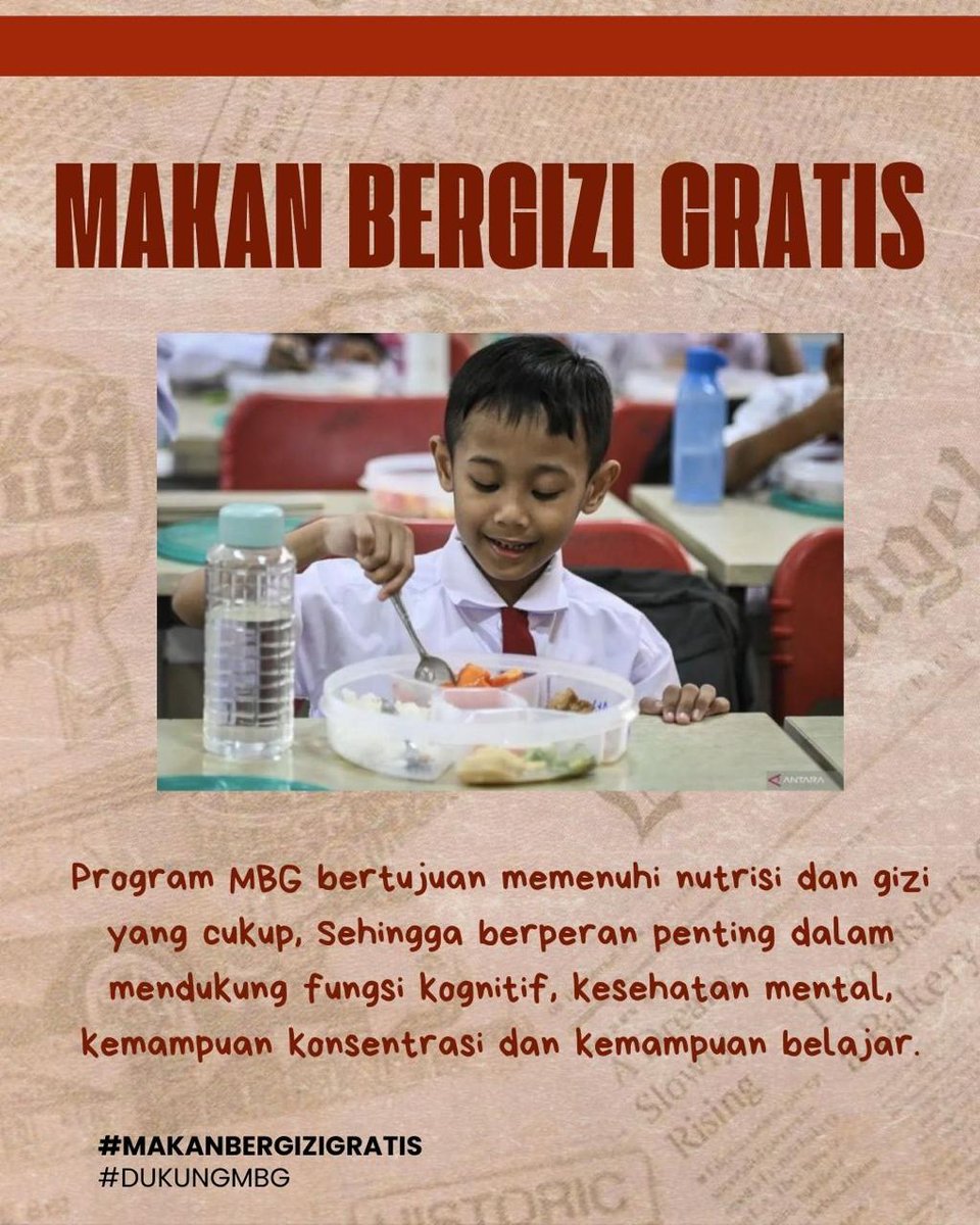 MBG tak hanya penuhi gizi rakyat, tapi juga buka peluang usaha &amp; tingkatkan kesejahteraan! #ProgramMBG