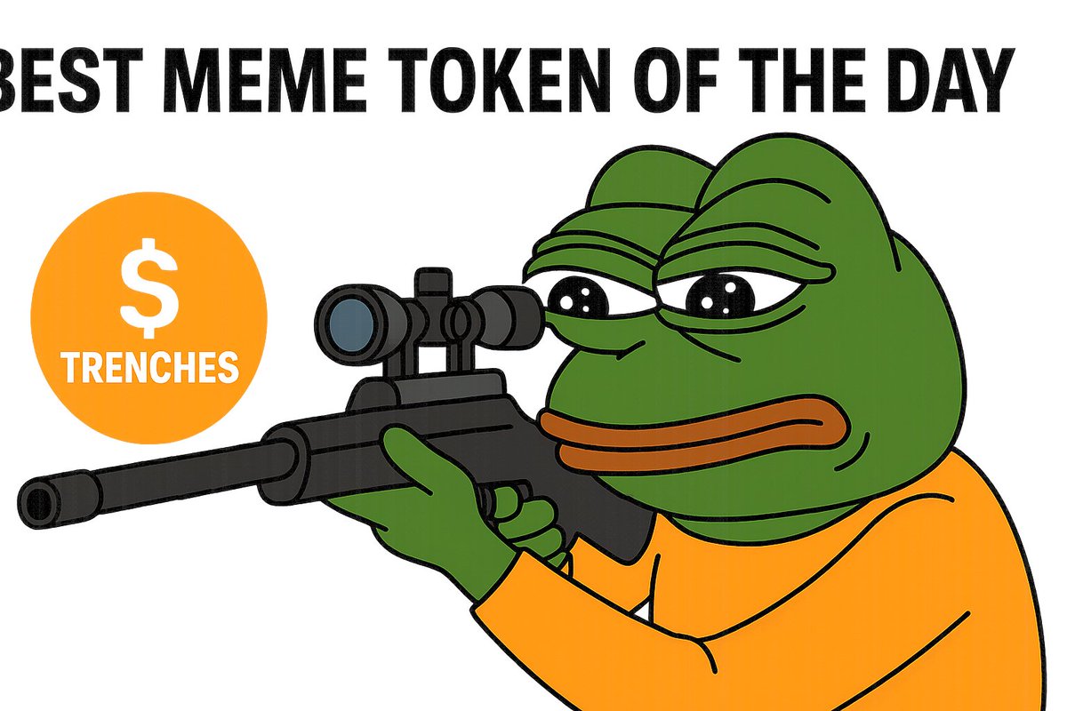 TODAY'S AI MEME PICK: TheTrenches (Trenches) 🚀  
Cross-platform validated with $30.5M volume – this one's breaking through! 💥  
ONE CLICK BUY it here 👉 assetswap.ai/meme?prefill=B…