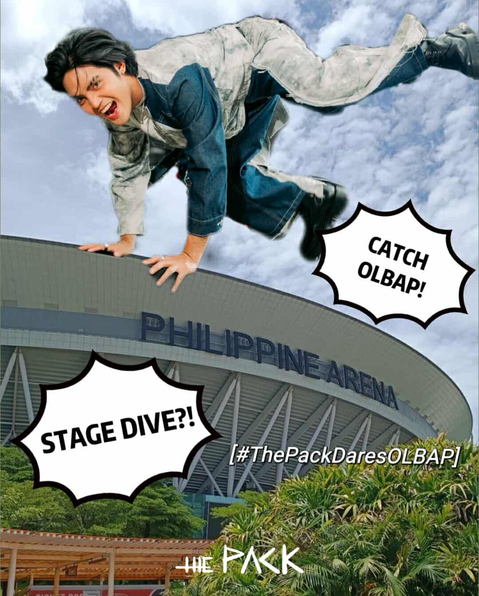 I dare <a href="/imszmc/">PABLO</a> to stage dive at the SaW Kickoff con this weekend!

Join The Pack: facebook.com/popowpablo

#ThePackDaresOLBAP
#PABLO #SaWWorldTourKickoff