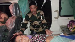 Our forces are perfect blend of Strength, Resilience with Humane heart.
#BSFMeghalaya troops rescued a Woman, who was found in unconcious state in Umkiag from Border area.
BSF medical team &amp; Ambulance immidiatly rushed to the spot evacuated her to hospital.

#HumanityFirst