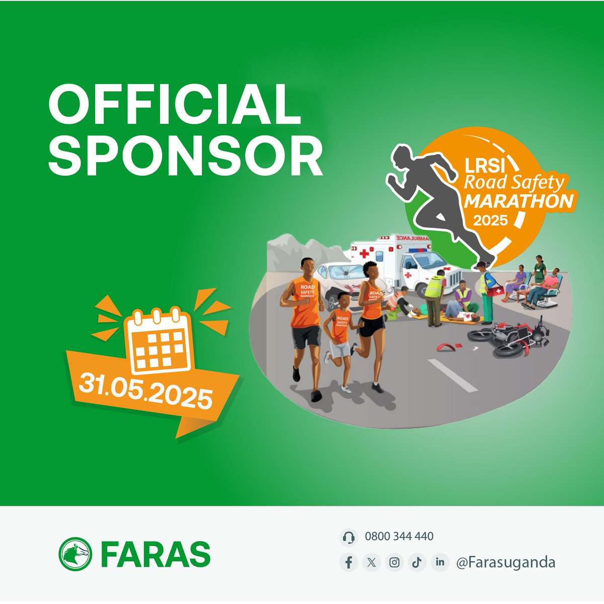 farasugapps's tweet photo. 📷 Faras is proud to sponsor the Run for Safety, because safety is not just a destination, it’s a journey we take together. #RunForSafety #faras https://t.co/El93KeXe8q