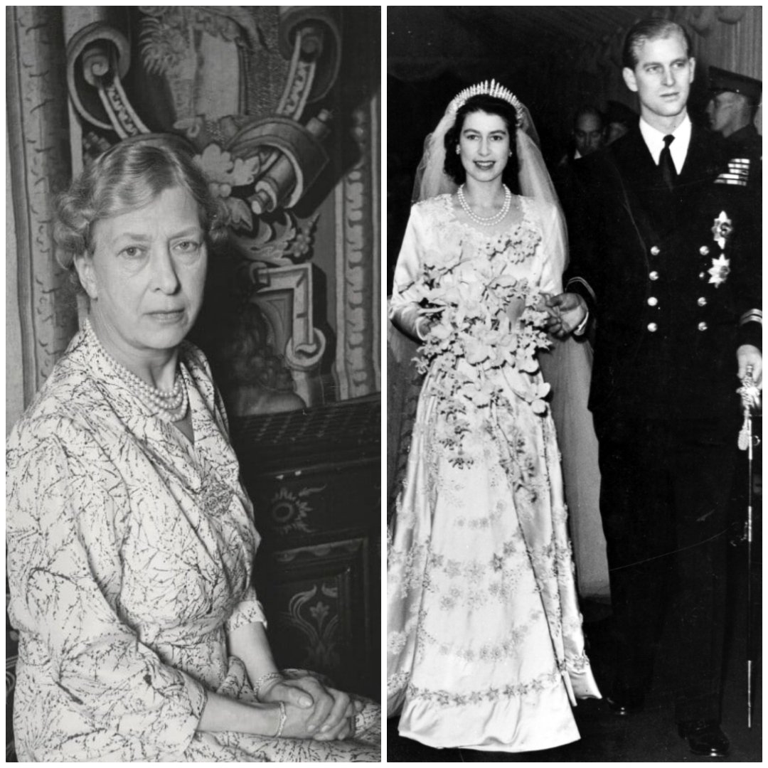 ejaleigh's tweet photo. Princess Mary didn’t attend Princess Elizabeth’s 1947 wedding—not out of protest, but because she was grieving her husband, Henry Lascelles. They’d married at Westminster Abbey, and she couldn’t face returning there without him. #PrincessMary #RoyalHistory #QueenElizabethII https://t.co/Und1i6tmuy