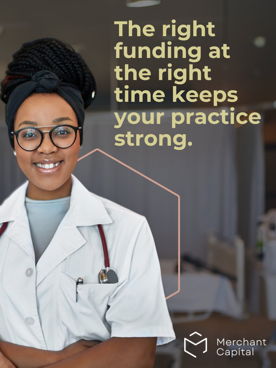 MerchantCap's tweet image. Your practice is growing. Don’t let cash flow hold it back.

Get fast, tailored Medical Practice Finance — with funding in just 48 hours and no red tape.

Apply now 👉 hubs.la/Q03lMnv60
#MedicalFinance #PracticeGrowth #MerchantCapital