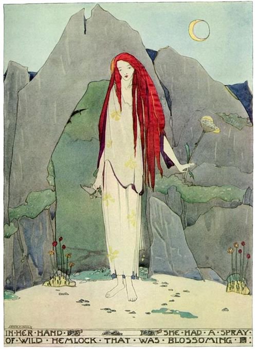 Jessie Marion King (1875-1949),  Scottish illustrator, one of the artists known as the Glasgow Girls #WomensArt