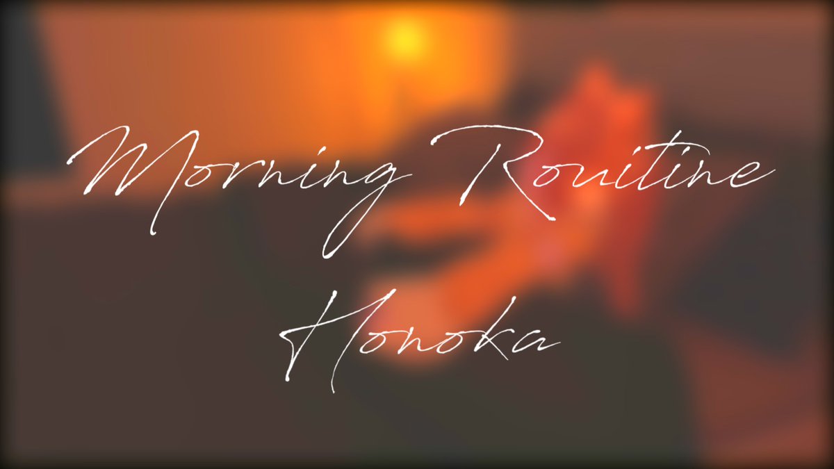 ほのかさんのモーニングルーティーンを動画化しました！
おまけで猫ちゃんと戯れる映像もあるので是非ご覧ください！😺

本編はこちら→youtu.be/9ivg-yjO1IU

#Vtuber #メタばあちゃん