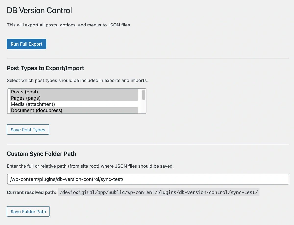 🔥 WordPress devs, this changes everything:

No more database dumps.
No more lost content on deploy.
No more staging-to-prod nightmares.

Introducing DB Version Control for WordPress

The plugin that treats your content like code.

Read the release notes to find out how it works: