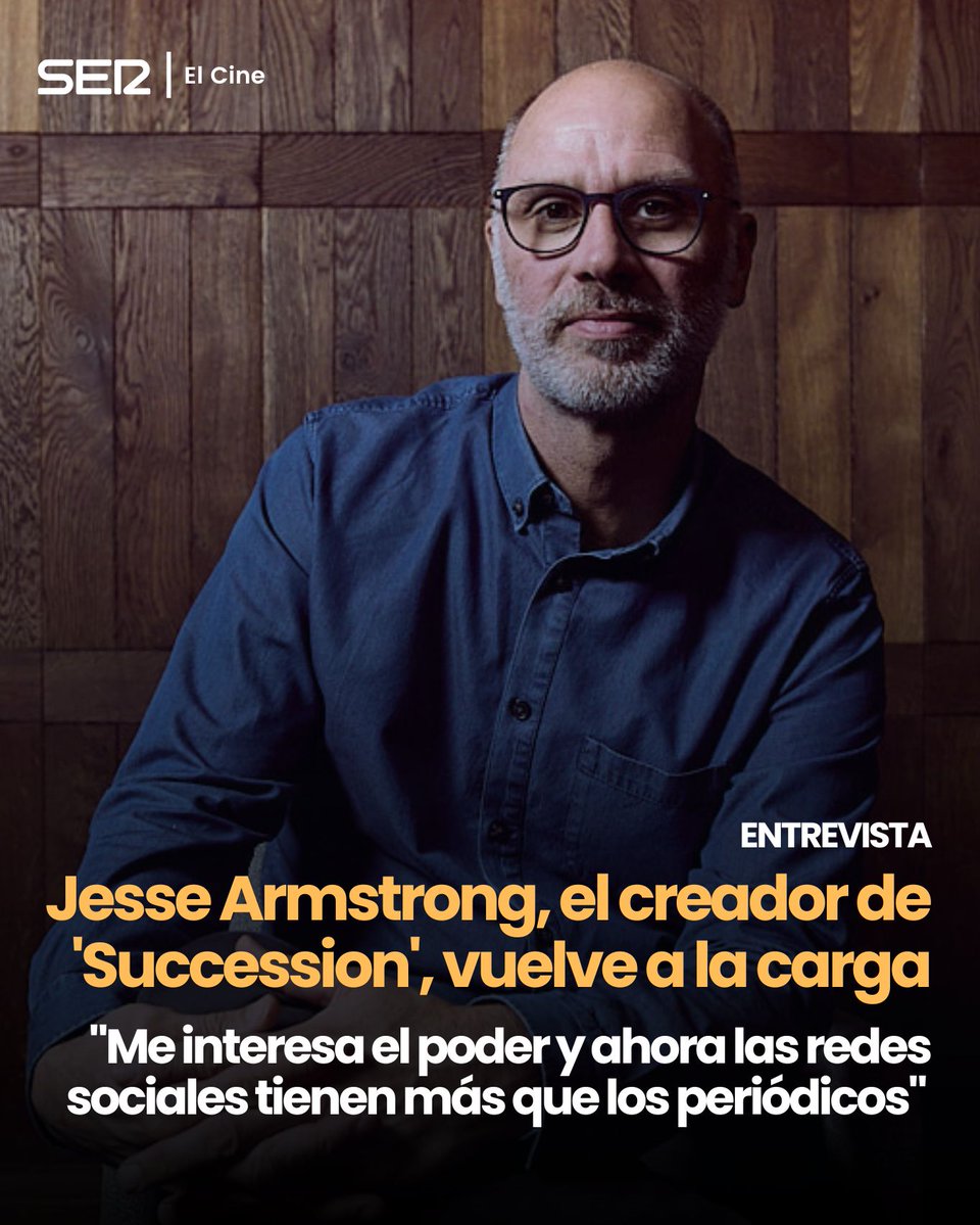 El cine en la SER (@elcineenlaser) on Twitter photo 🏔️ El guionista y director británico estrena #Mountainhead, una película en la que encierra a cuatro líderes tecnológicos en una mansión mientras el mundo colapsa por los bulos en las redes sociales
🔗 Entrevista de <a href="/JoseMRomero/">Jose M. Romero</a> a Jesse Armstrong
cadenaser.com/nacional/2025/… 🏔️ El guionista y director británico estrena #Mountainhead, una película en la que encierra a cuatro líderes tecnológicos en una mansión mientras el mundo colapsa por los bulos en las redes sociales
🔗 Entrevista de <a href="/JoseMRomero/">Jose M. Romero</a> a Jesse Armstrong
cadenaser.com/nacional/2025/…